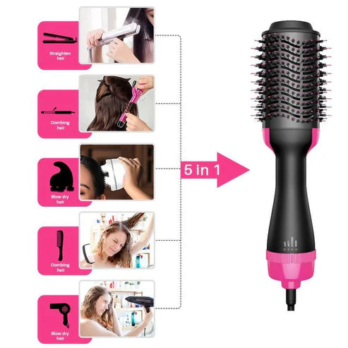 3-in-1 Hair Styler, Dryer & Straightener | Hot Air Brush