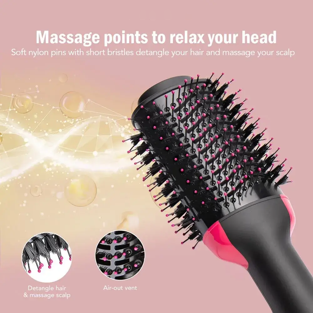 3-in-1 Hair Styler, Dryer & Straightener | Hot Air Brush