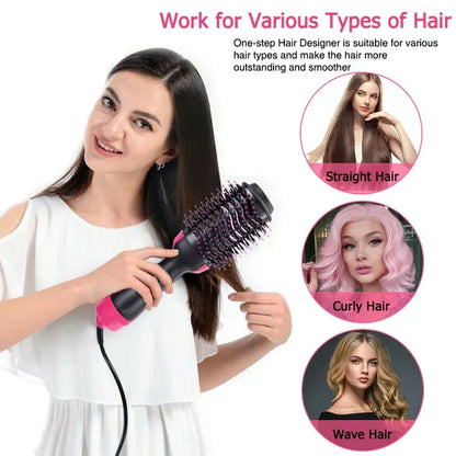 3-in-1 Hair Styler, Dryer & Straightener | Hot Air Brush